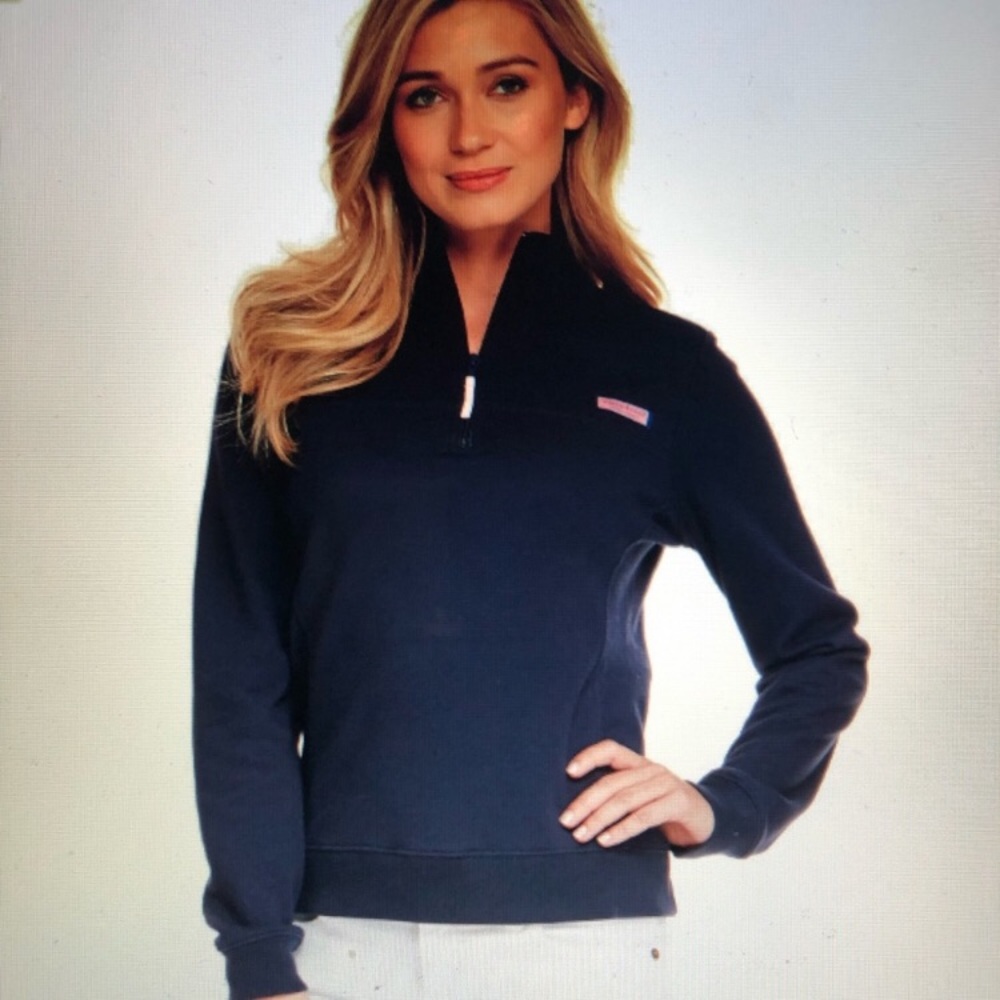 Navy blue shep shirt